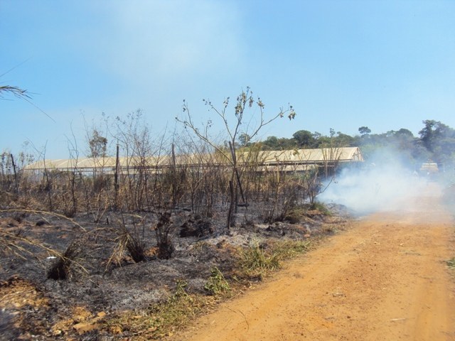 Plasticultura: incêndio em estufas mobiliza Sedam, Bombeiros e brigadistas