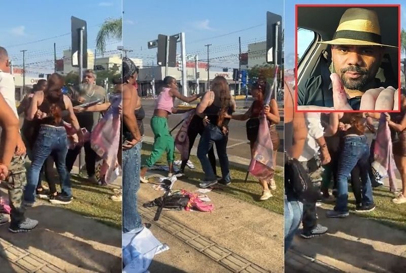 VÍDEO - Confusão envolvendo candidata a governadora e empresário vilhenense que disputa eleição em MT vira caso de polícia