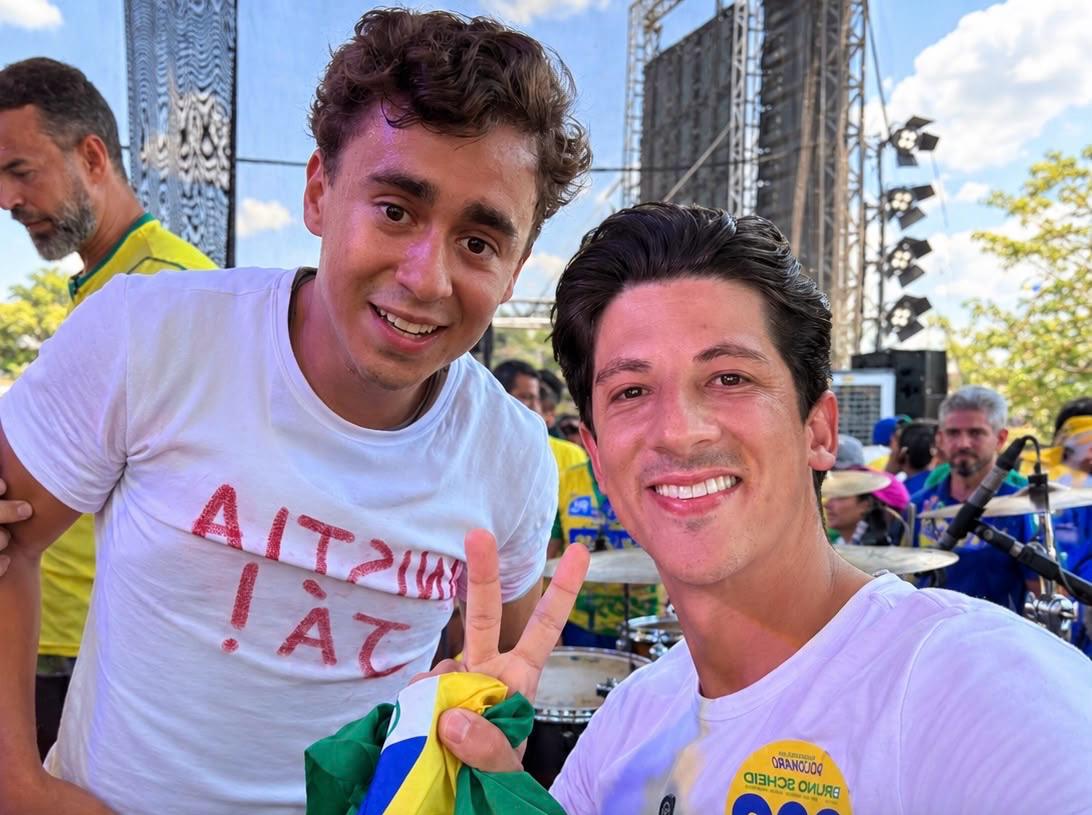 Em ato com Nikolas Ferreira, Pagani é escolhido representante da direita jovem em RO, reforçando sua candidatura a deputado federal