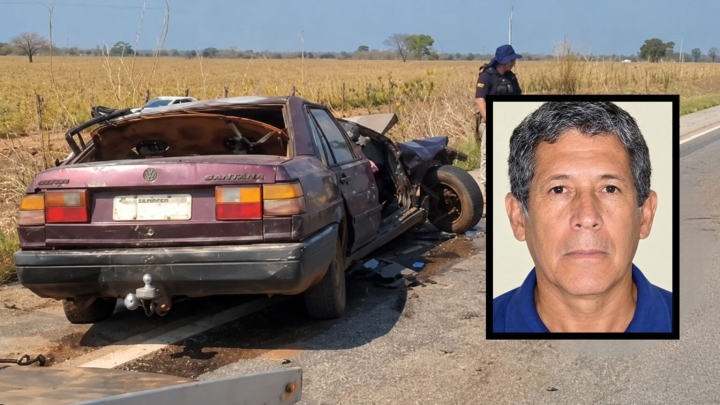 Acidente em rodovia de MT mata idoso e deixa feridas quatros pessoas que estavam vindo para cidade de Rondônia