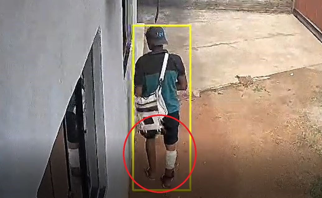 VÍDEO: preso após ser mordido por cachorro enquanto fugia na polícia, ladrão “não aprende” e está de volta às ruas de Vilhena