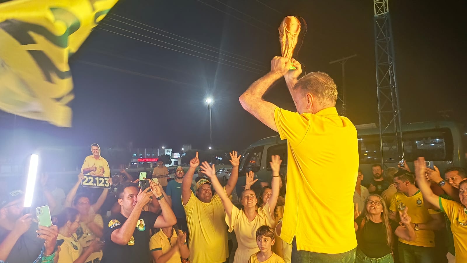 Goebel aumenta votação em mais de 80%, conquista 6º mandato consecutivo e recebe “troféu de hexa”, em Vilhena