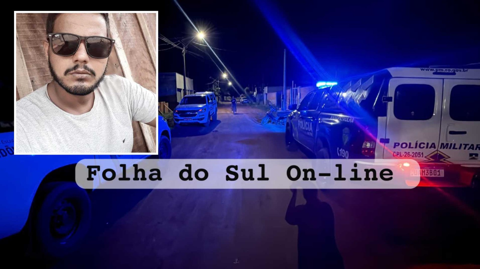 Homem de 36 anos é executado com vários tiros, em Vilhena; assassinos invadiram casa da vítima e abriram fogo