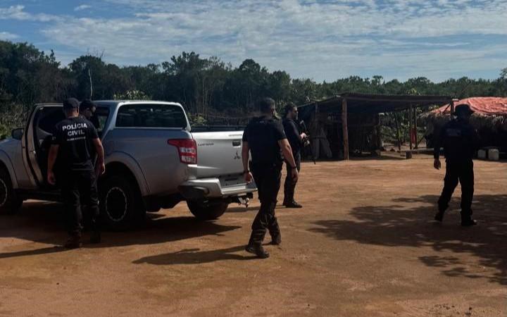 FOTOS E VÍDEO: Polícia Civil deflagra 2ª fase de operação contra rede de aliciamento de menores em cidade próxima a Vilhena