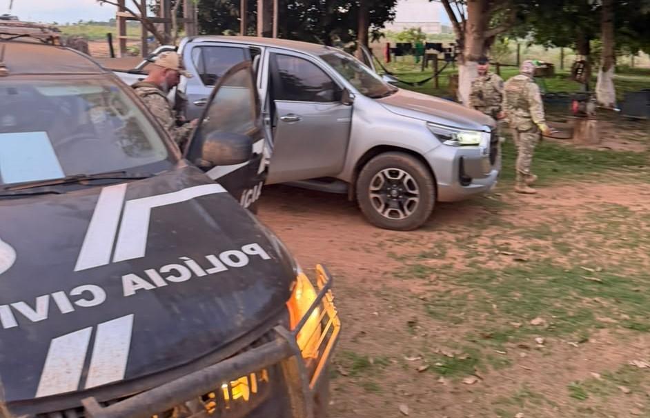 VEJA VÍDEOS: madeireiro que matou policial civil em cidade de MT por motivação política é preso a 170 km de distância