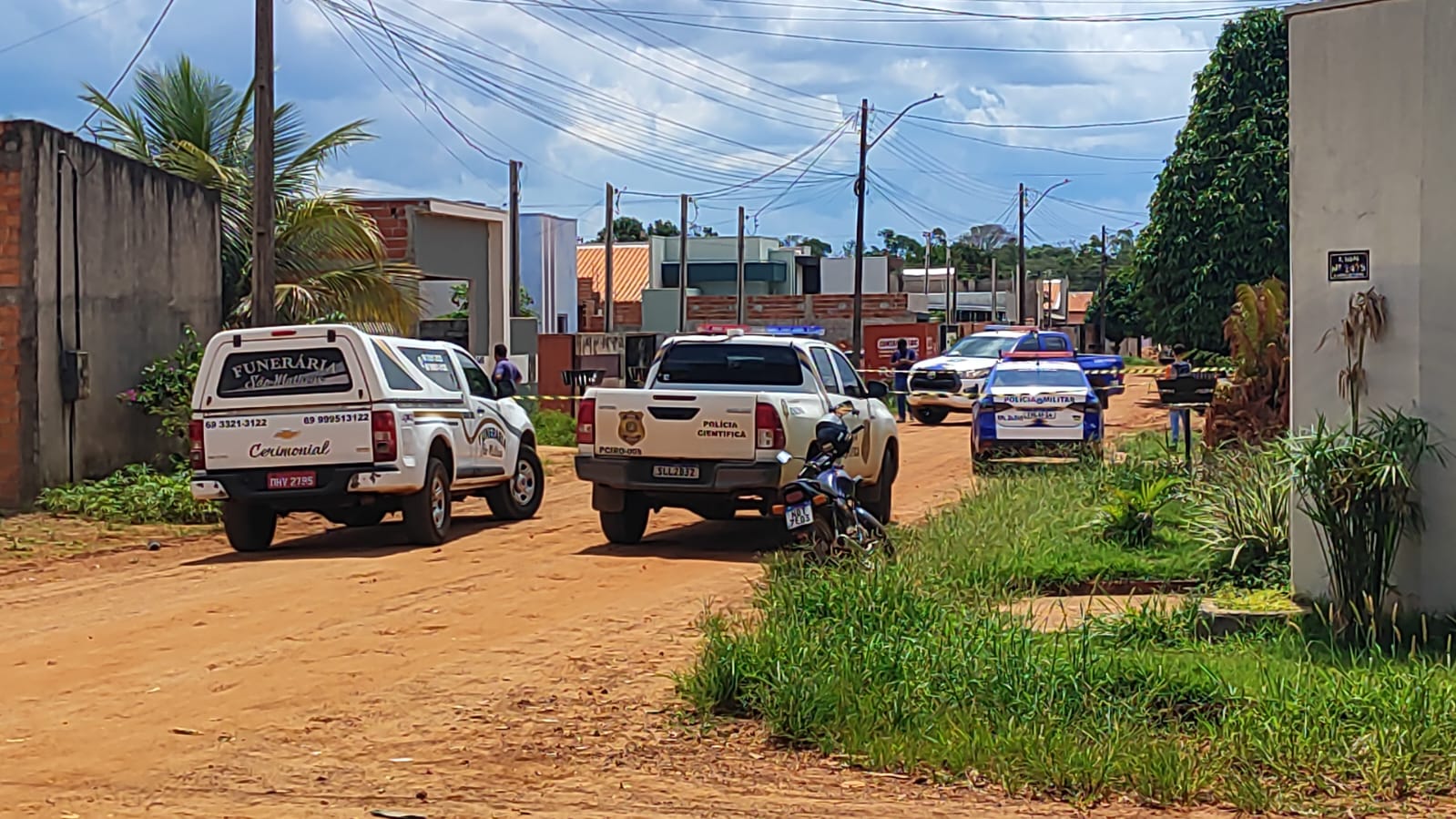 URGENTE: corpos de dois homens são encontrados em Vilhena; duplo homicídio aconteceu na manhã de hoje
