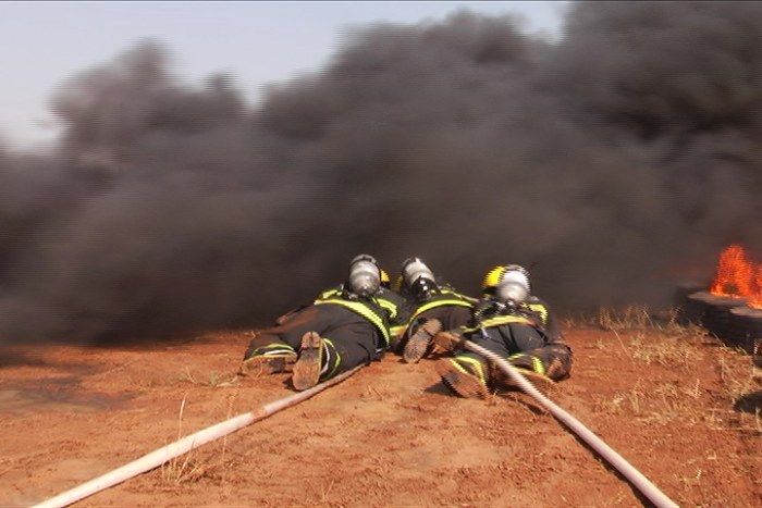 Em dez anos, Bombeiros fazem primeira simulação de queda de avião e resgate