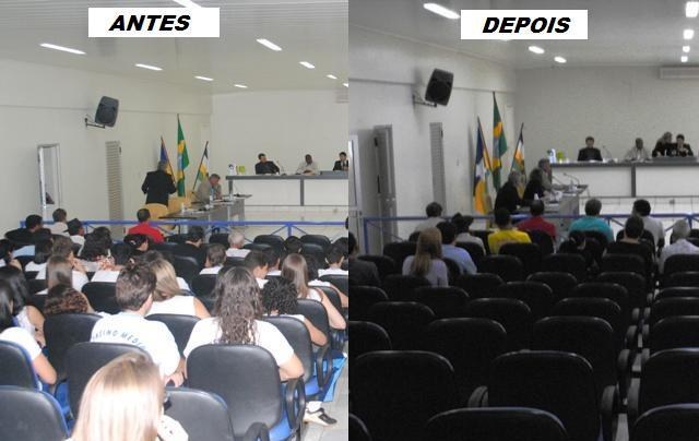 Homenagens na Câmara provocam “efeito sanfona” de público nas sessões