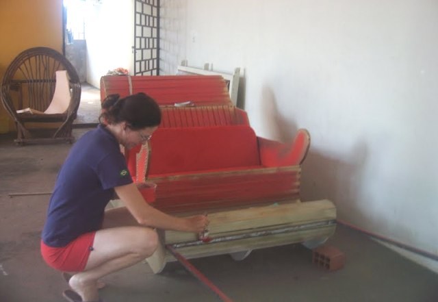 Irmã de deputado prepara decoração natalina que deve virar atração para crianças
