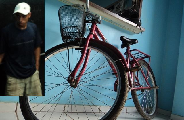 Cozinheira tem bicicleta roubada e ajuda a prender ladrão “no grito”