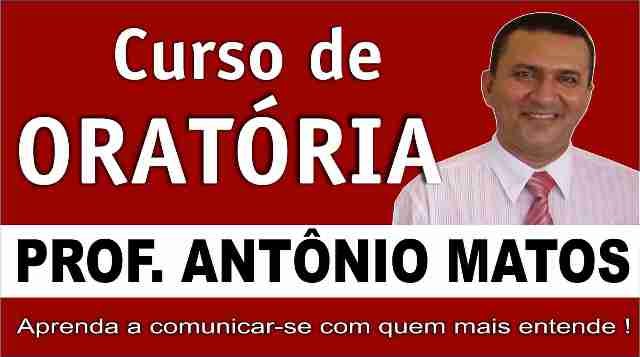 Professor Antônio Matos dará curso de oratória em Vilhena; vagas limitadas