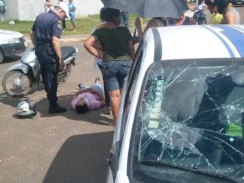GRÁVIDA ACIDENTADA NÃO CORRE RISCO DE PERDER BEBÊ
