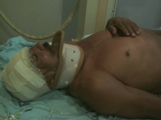 MISTÉRIO: IDOSO É SOCORRIDO SANGRANDO NO CRISTO REI
