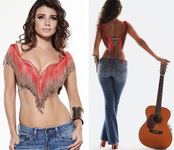 Paula Fernandes fala sobre fotos sensuais para novo disco