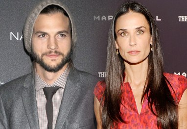 Demi Moore desmente suposta reconciliação com Ashton Kutcher