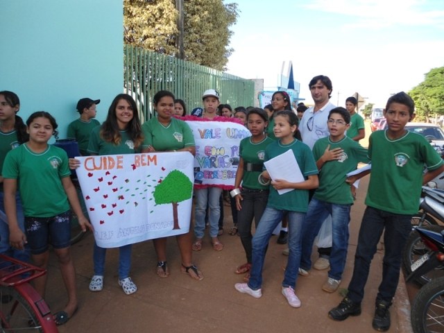 Escolas municipais iniciam as atividades pela preservação do meio ambiente