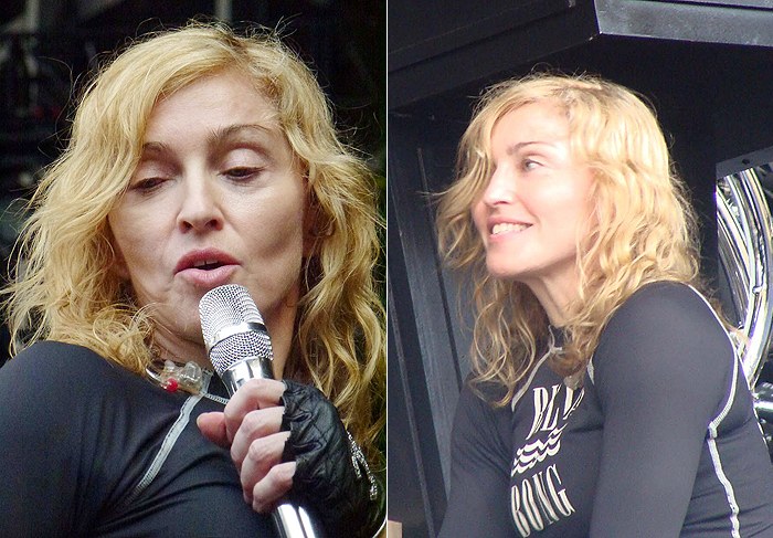 Marcas do tempo: Madonna aparece sem maquiagem durante ensaio