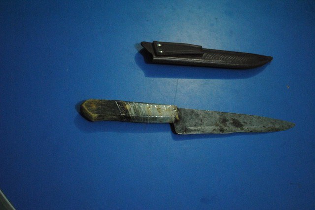 Polícia Militar detém homem que ameaçou esposa com uma faca no São José