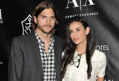 Ashton Kutcher e Demi Moore participam de retiro espiritual juntos