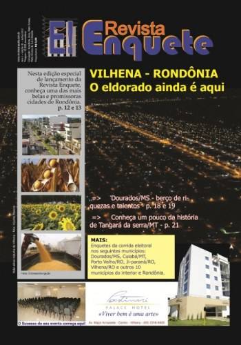 Vilhena ganha mais uma revista; publicação será lançada oficialmente amanhã
