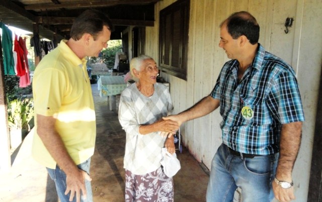 Goebel e Elói Maria dão largada na campanha e iniciam contatos com eleitores