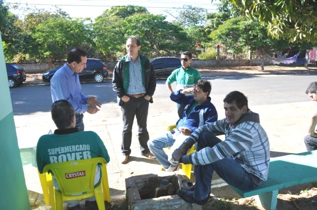 Candidato do PTB, César Stefanes mostra solução para saúde pública de Vilhena
