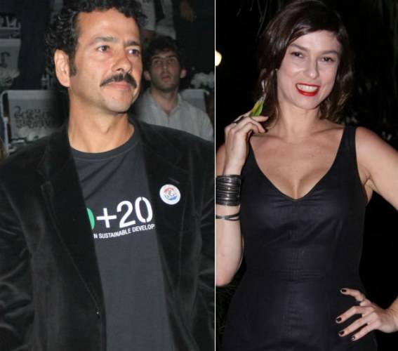 Marcos Palmeira e Maria Paula estariam vivendo um romance