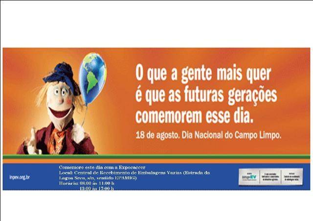 Três cidades do Cone Sul vão participar de campanha do Dia do Campo Limpo