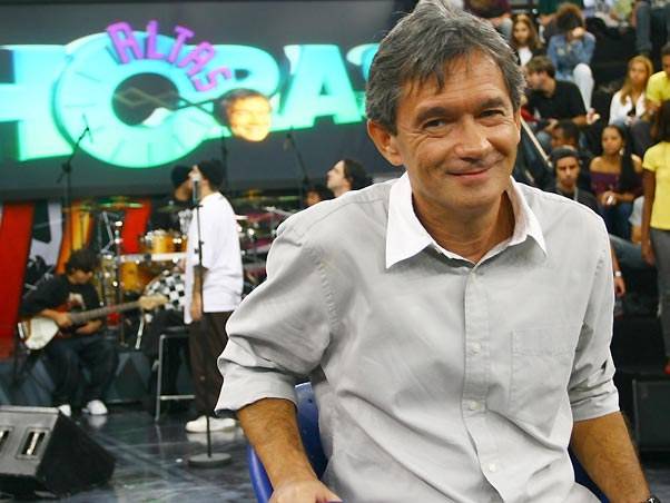 Pergunta sobre gosto do esperma desconcentra Serginho Groisman