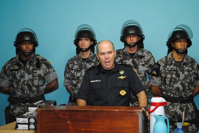 Grupo de Operações Especiais de Vilhena recebe armas e equipamentos novos