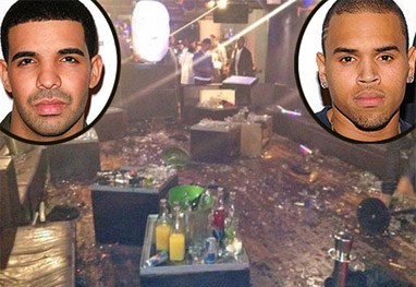 Boate pede indenização de US$ 16 milhões a Chris Brown e Drake