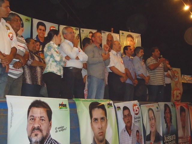 Confúcio fica neutro em Vilhena mas participa de comício em Cerejeiras