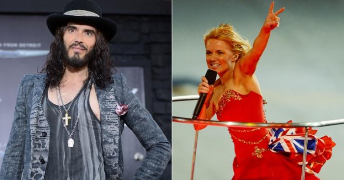 Russell Brand está namorando a ex-Spice Girls Geri Halliwell