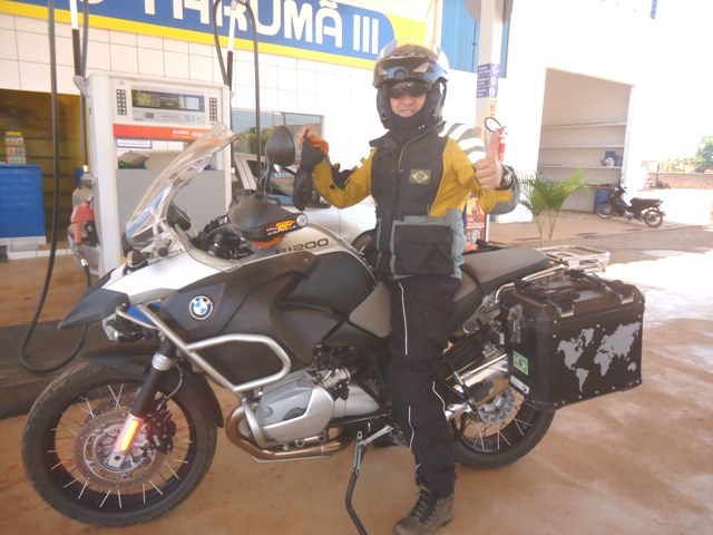 Motoqueiro rondoniense que viaja pelo Brasil inteiro passa pelo Cone Sul