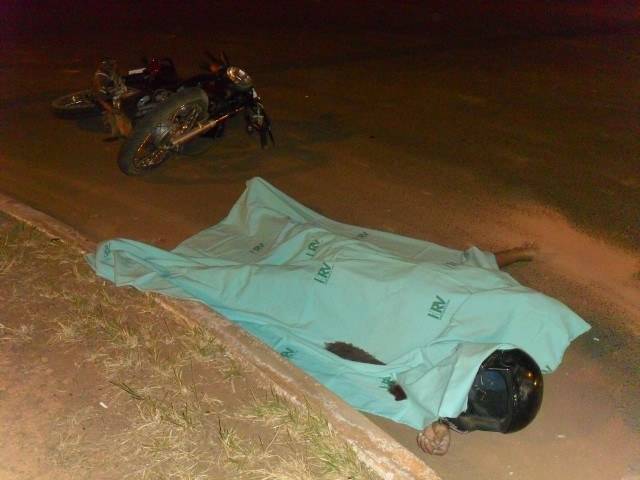 Motociclista sofre queda no perímetro urbano da BR 364 em Vilhena e morre
