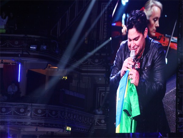 Jorge e Mateus gravam DVD em Londres. 