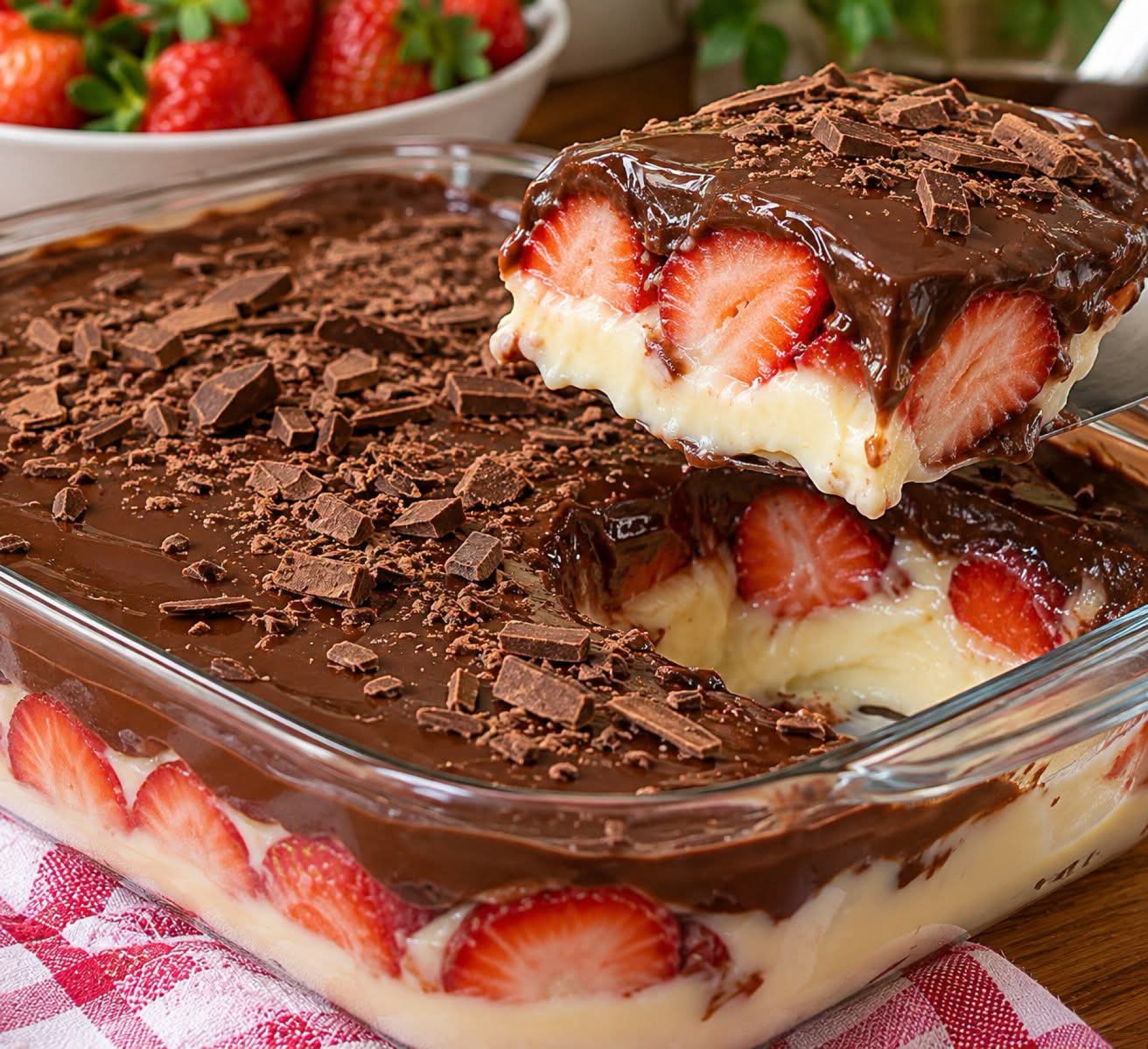 Torta de bombom na travessa 😋